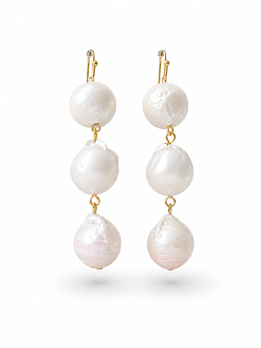 Baroque Trio Earring. ITEM 517