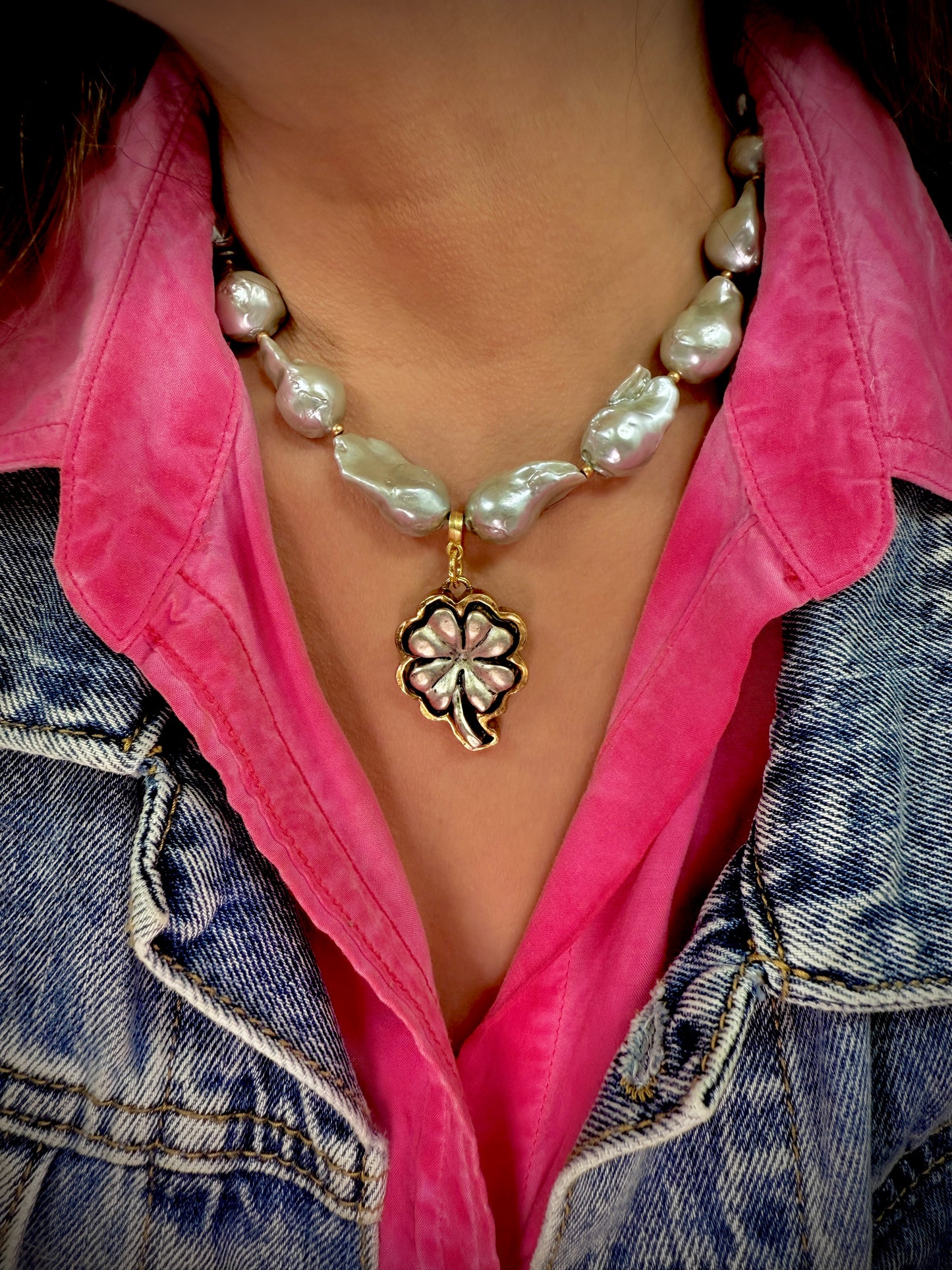Lucky Luxe Necklace. ITEM CV16