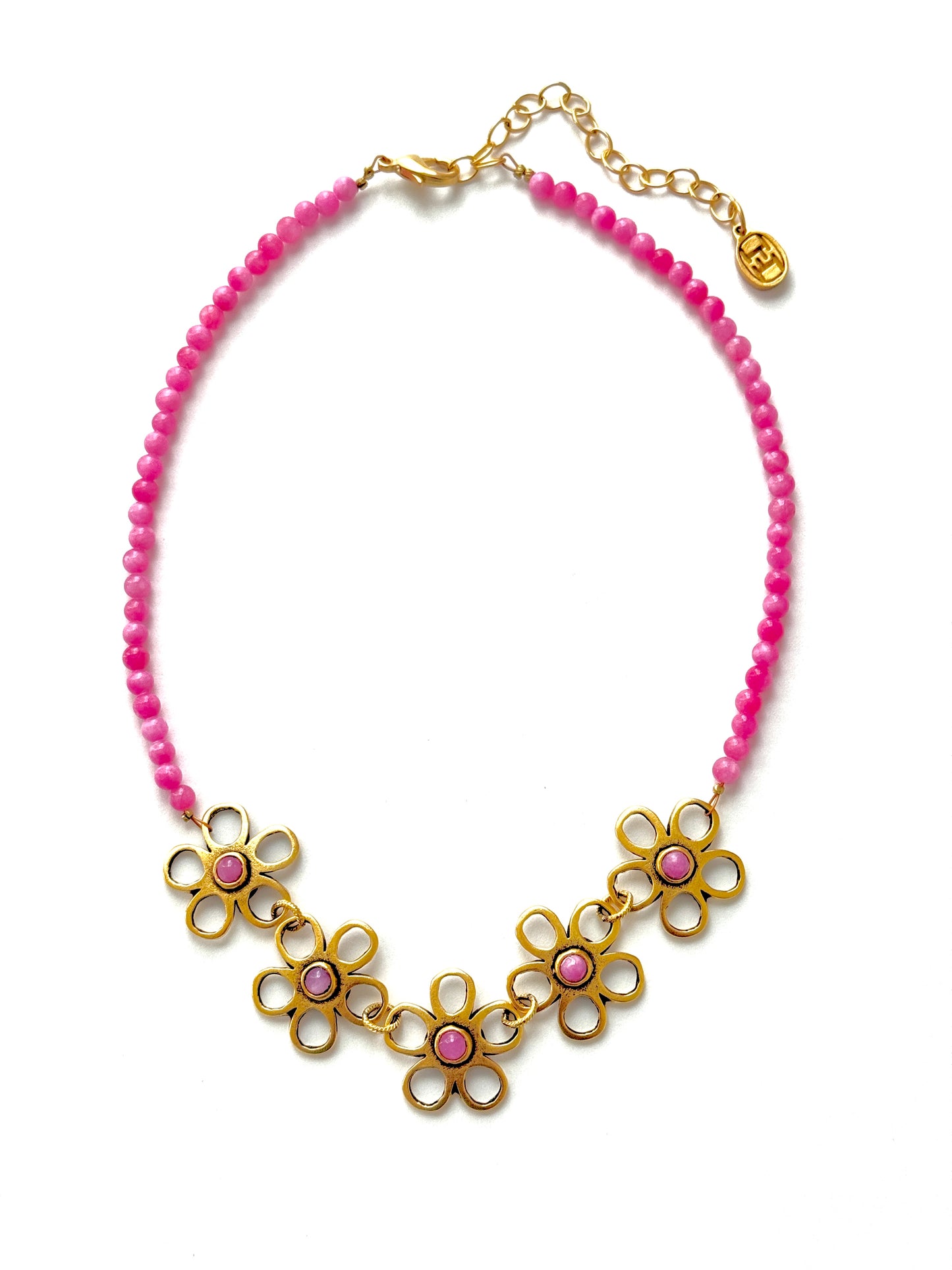 Sienna Pink Necklace. ITEM FP33