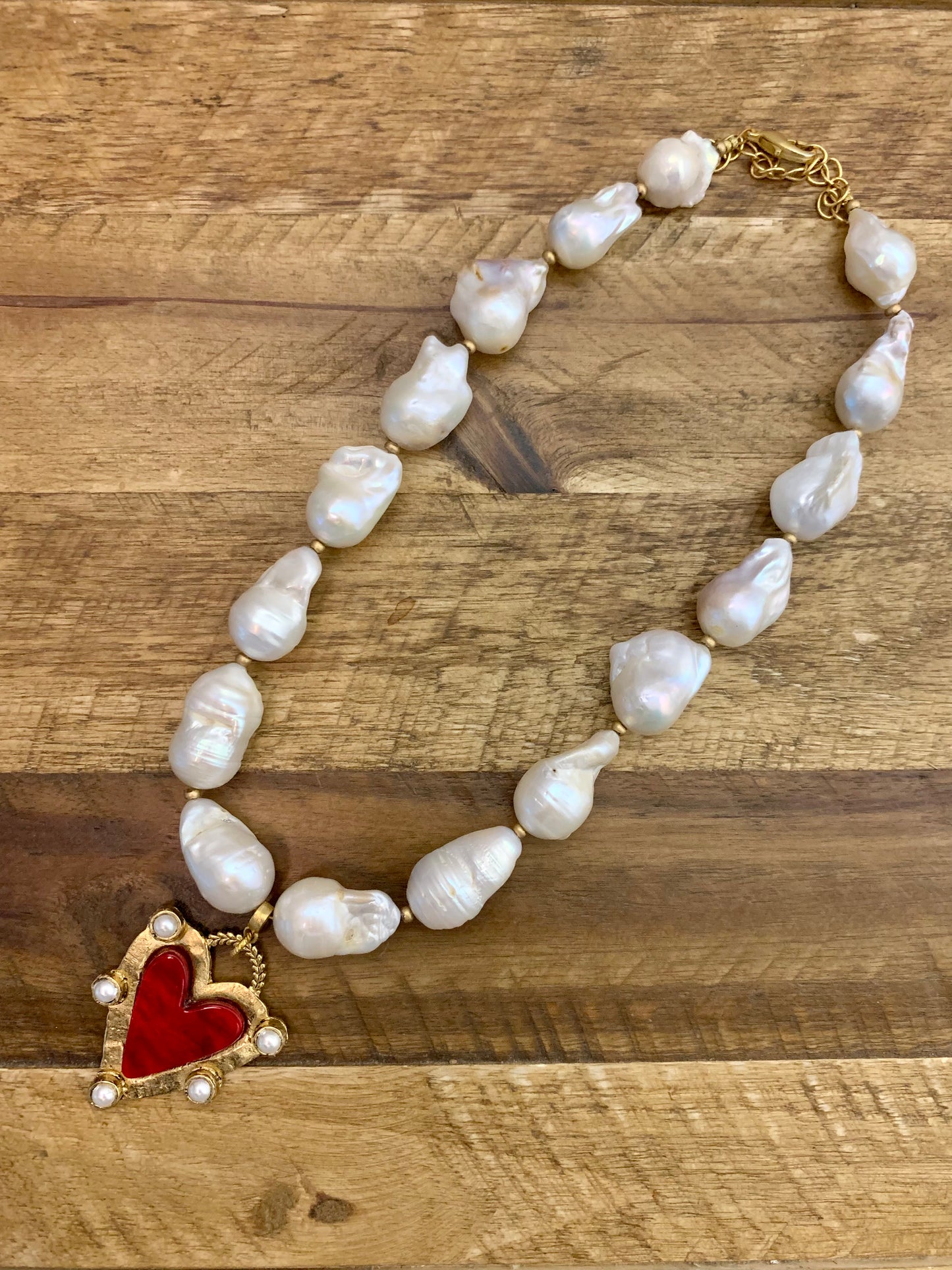 Baroque Heart Necklace ITEM HBR50