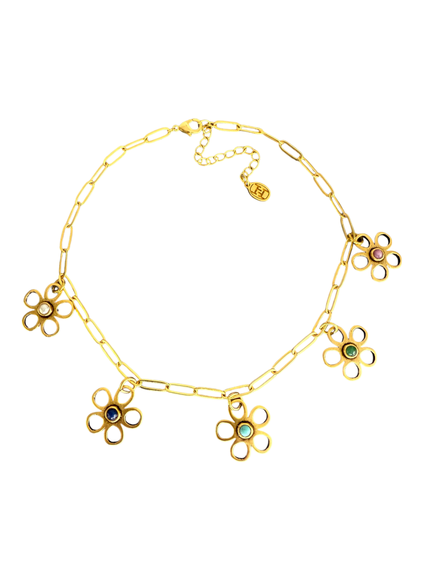 Gold Bloom Necklace. ITEM F35
