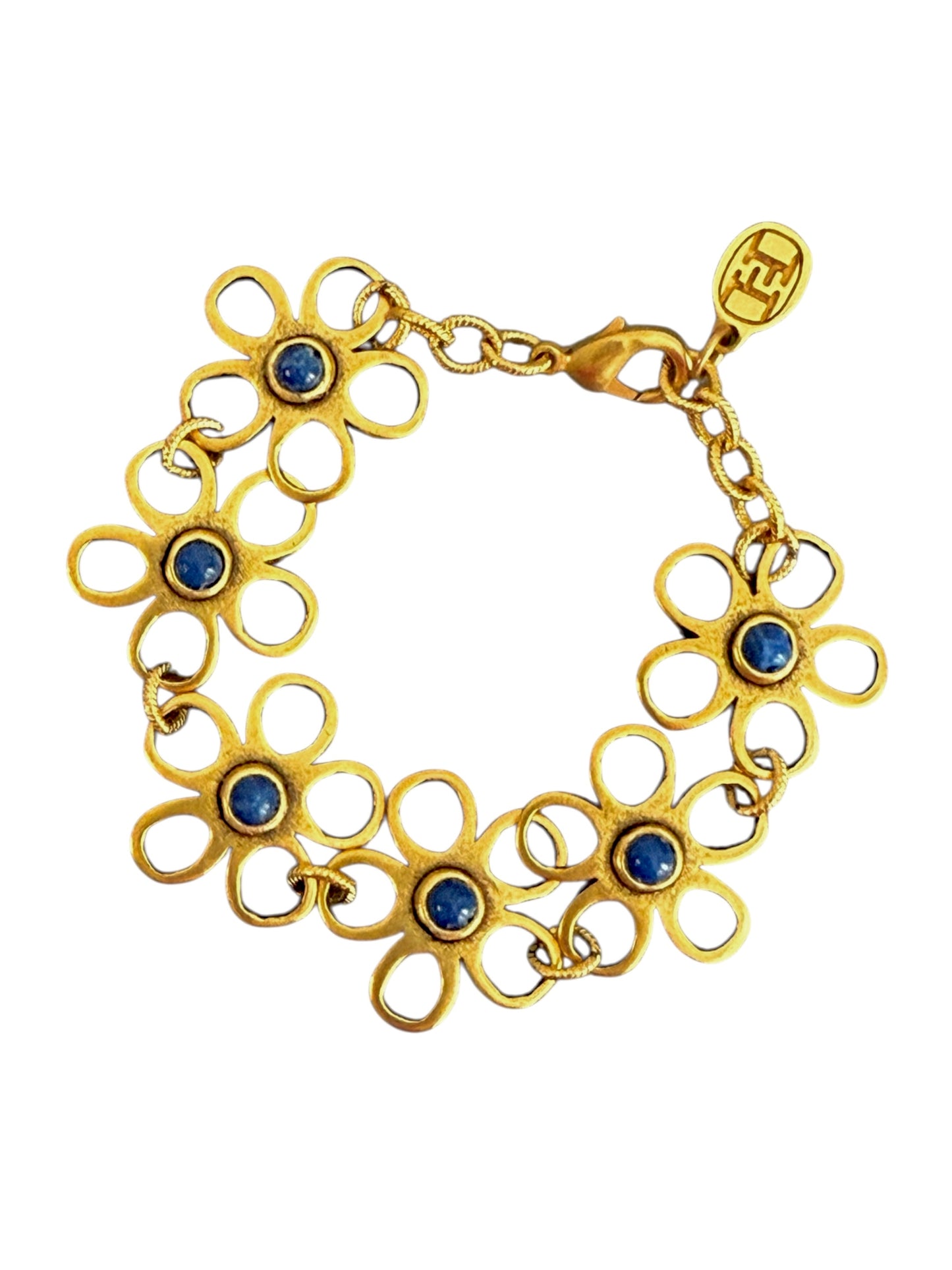 Blue in Bloom Bracelet. ITEM FB31