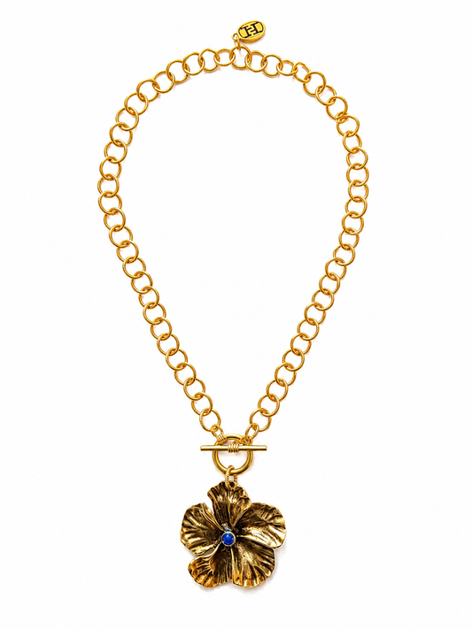 Camelia Lapis Necklace. ITEM FBL2