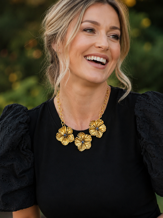 Juliette Lapis Necklace. ITEM FBL5