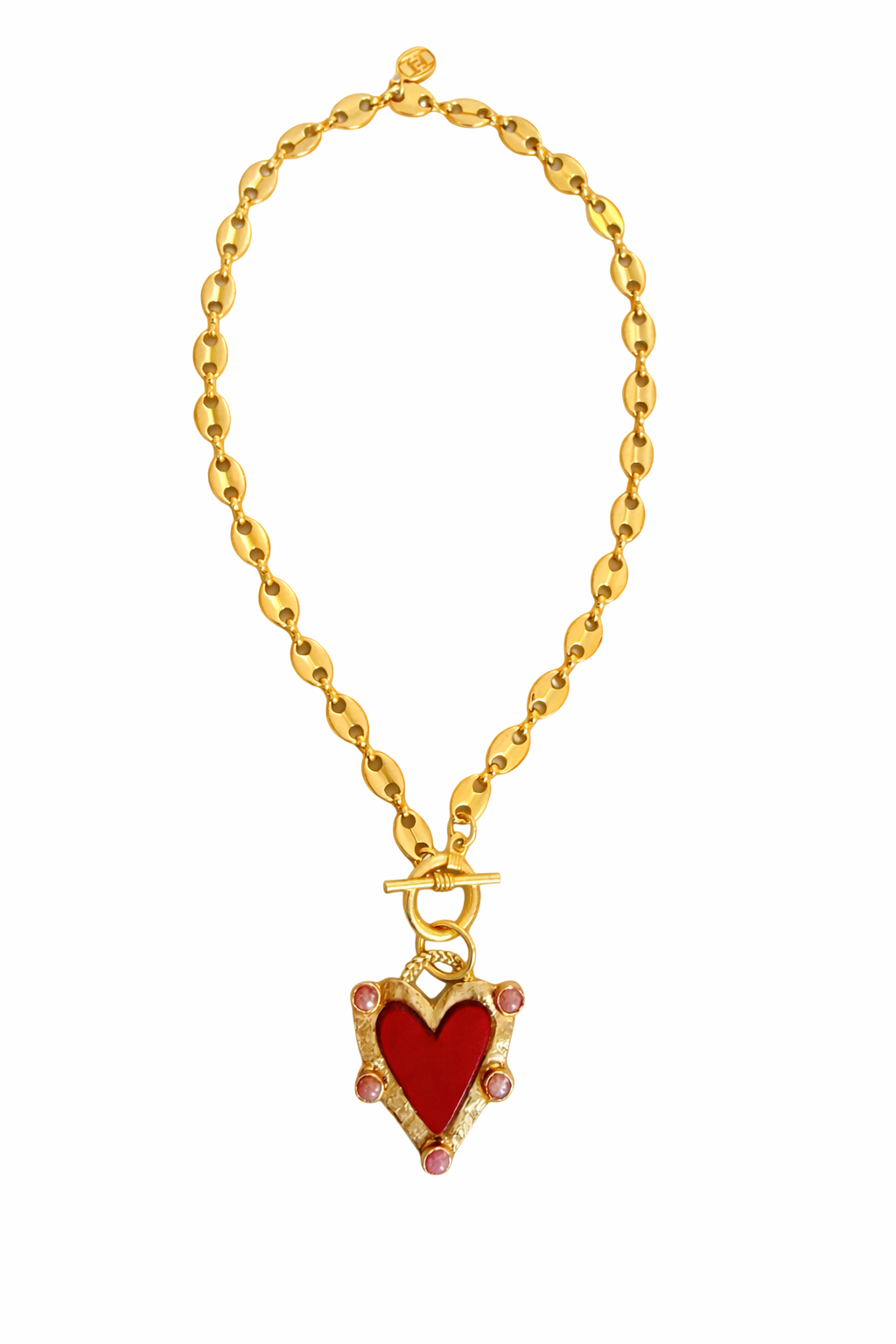 Mariner's Heart Necklace. ITEM HM51