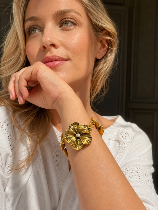 Viviane Pearl Bracelet. ITEM FBP7