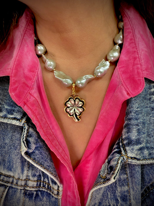 Lucky Luxe Necklace. ITEM CV16
