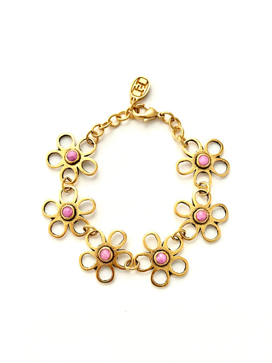Pink in Bloom Bracelet. ITEM FP31