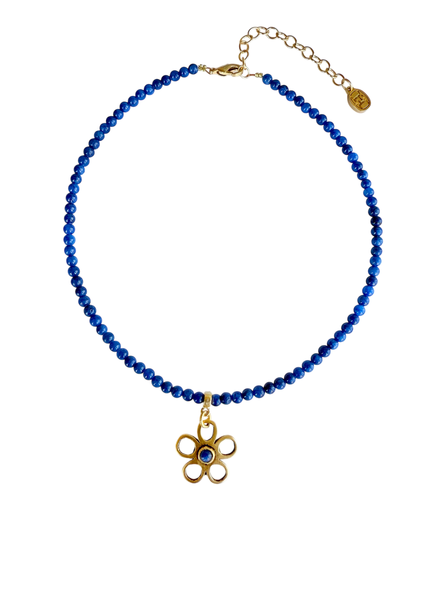 Mila Blue Necklace. ITEM FB32